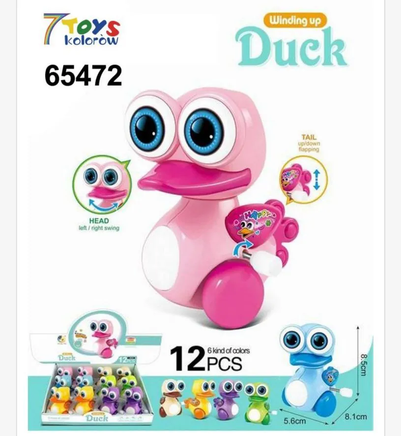 Zabawka nakręcana Duck 7 Toys 65472, 12 szt