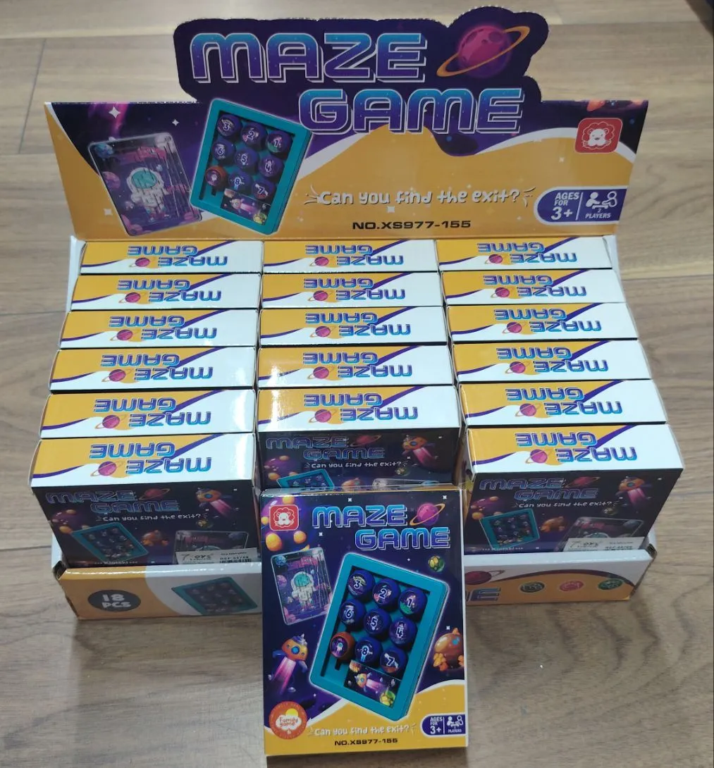 Maze Game Labirynt Kosmiczny ze Świeceniem