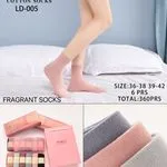Damskie Skarpety Bawełniane Fragrant w Pudełku 6 szt