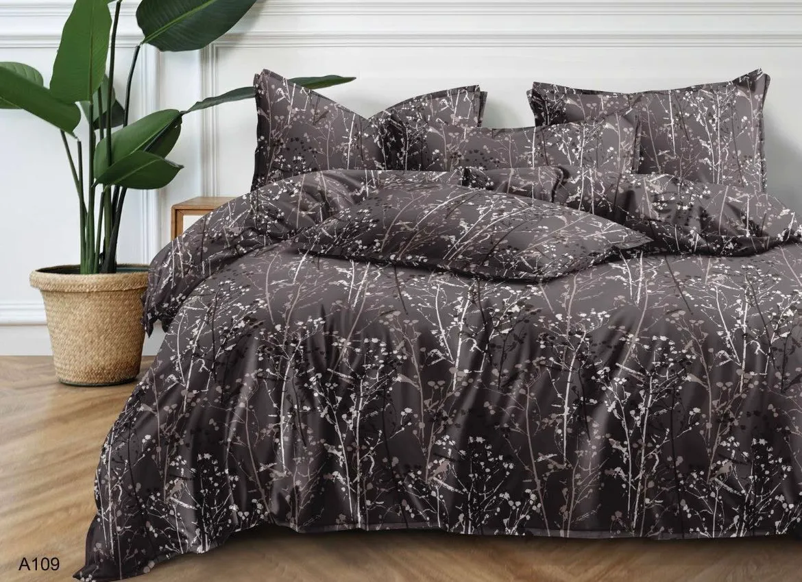 Komplet Pościel Fashion Home Satyna Bawełna 200x220cm 3cz