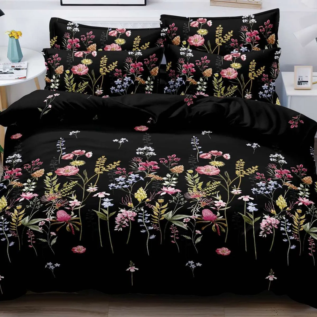Komplet Pościel Fashion Home Satyna Bawełna 200x220cm 3cz