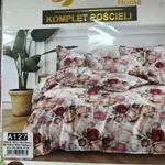 Komplet Pościeli Fashion Home Satyna Bawełna 160x200cm 3cz A127