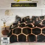 Komplet Pościeli Fashion Home Satyna Bawełna 160x200cm 3cz