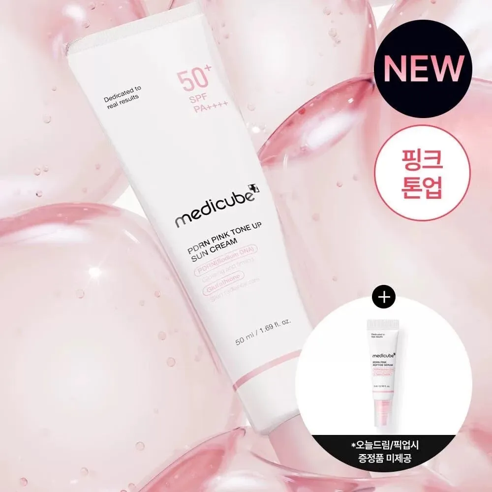MEDICUBE Zero Pink Tone Up Sun Cream SPF50+ PA++++ 50ml