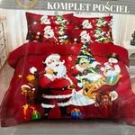Komplet Pościeli 3cz Milano Zone 160/200 Święta