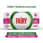 Chusteczki Fairy 100 szt. zapach lilii i kokosa