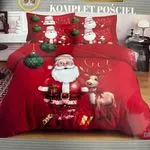 Komplet Pościeli 3cz Milano 160/200 Święta