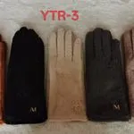Rękawiczki damskie futrzane YTR-3 rozmiar M