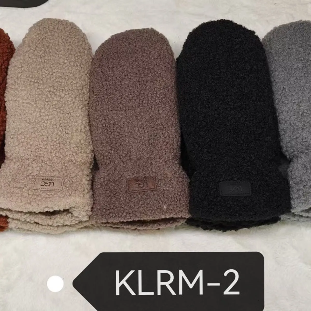 Rękawiczki damskie futrzane KLRM-2