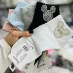 Skarpetki damskie Disney z aplikacjami gwiazdy i Mickey