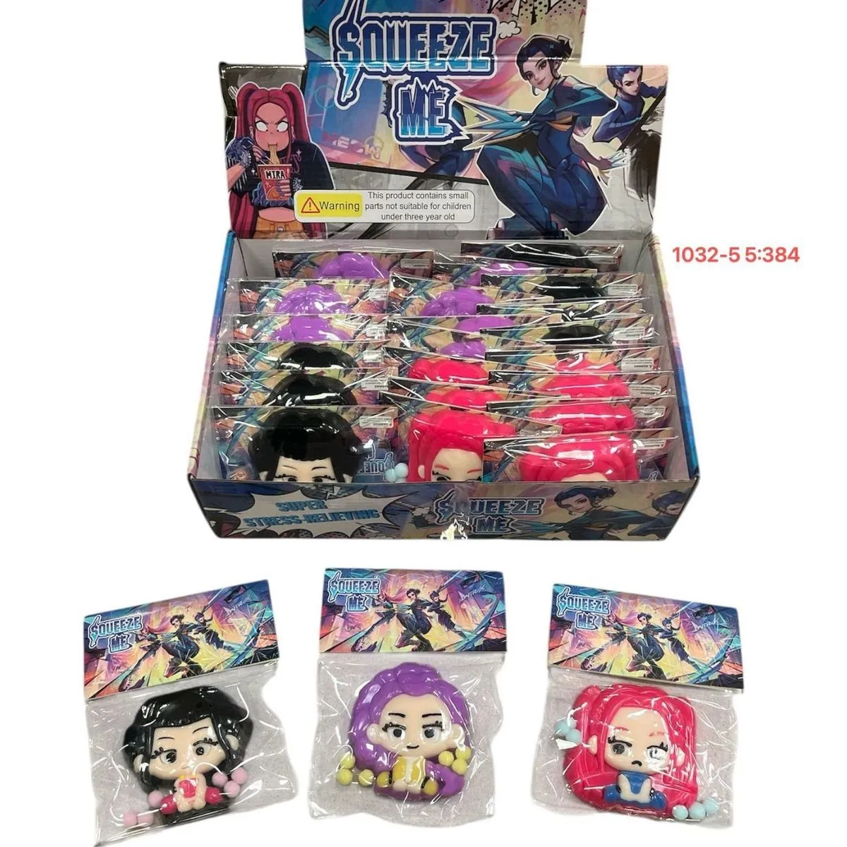 Gniotki Squeeze Kpop Antystresowe Wielokolorowe