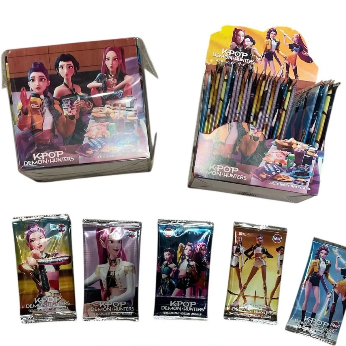 Karty Kolekcjonerskie Kpop Demon Hunters 12 szt/opak.