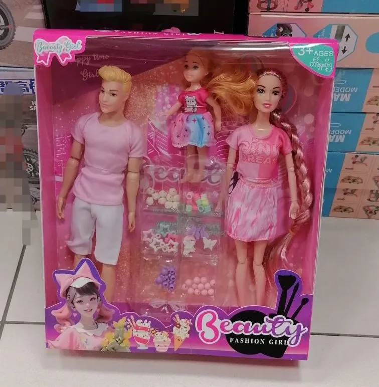 Zestaw lalek Beauty Fashion Girl 3+ lat, rodzina lalek
