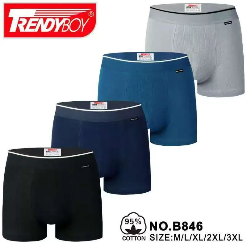 Bokserki męskie TrendyDyboy bawełna 95% M/L XL 2XL 3XL