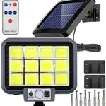 Lampka solarna z pilotem i czujnikiem ruchu