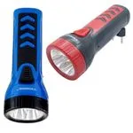 Latarka 4LED TrustFire niebieska i czerwona