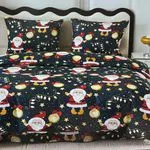 Komplet Pościel 3D Świąteczny 160/200 Santa Claus