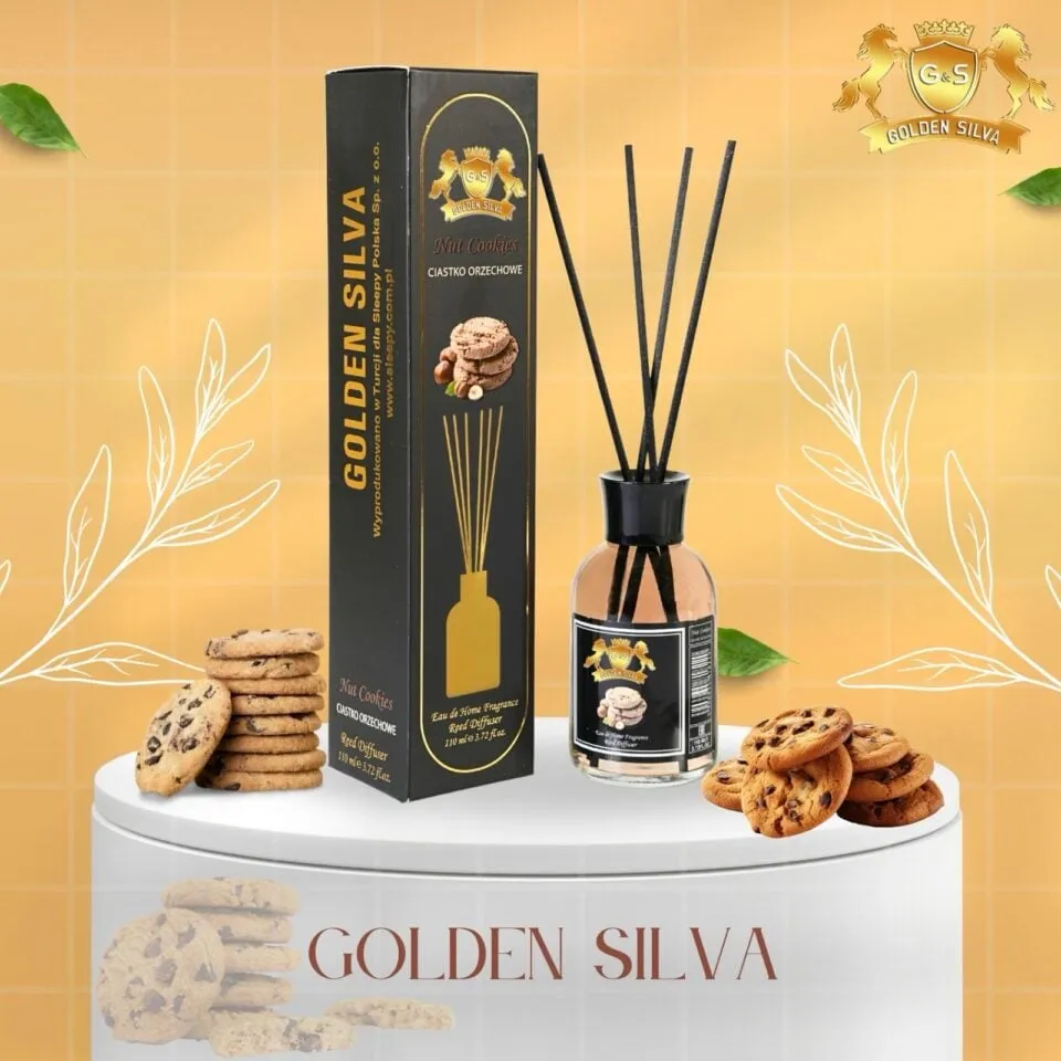 Zapach do domu Golden Silva Ciastko Orzechowe 110ml z patyczkami