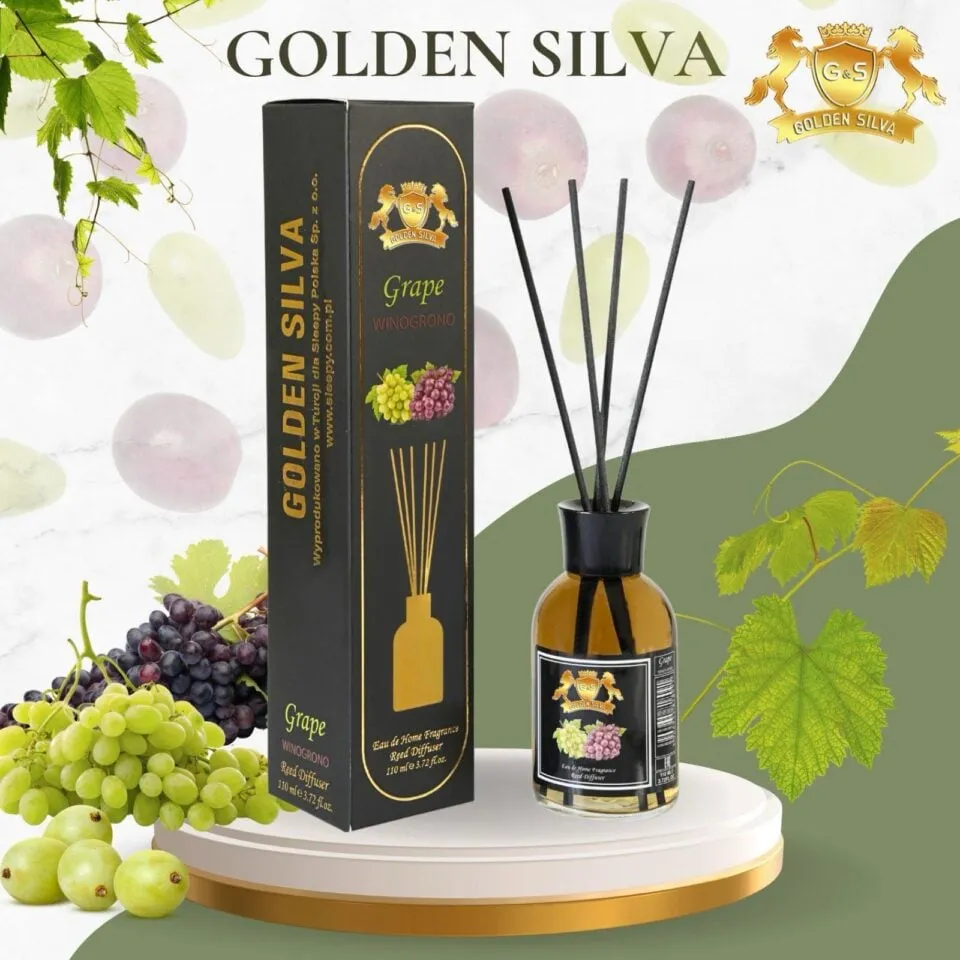 Zapach do domu Golden Silva Winogrono Grape 110ml patyczki