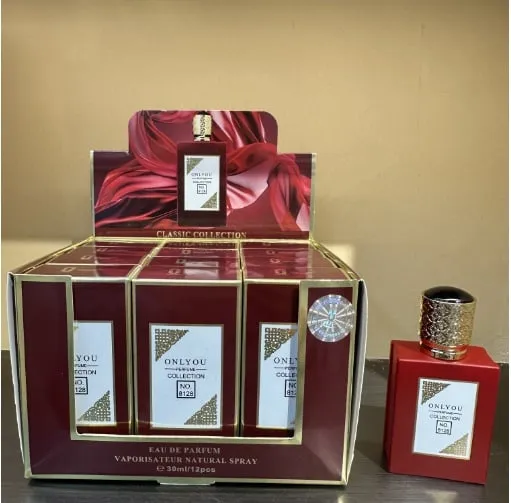 Only You Perfume 30ml NO8128 Woda Perfumowana Czerwona 12szt