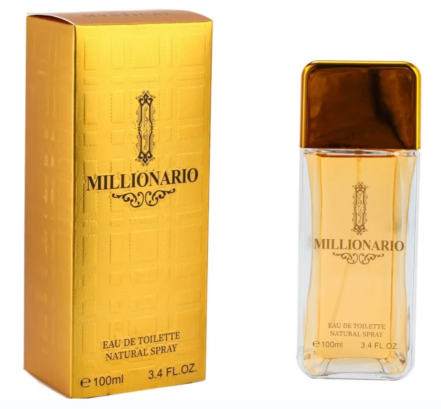 Millionario Eau De Toilette 100ml - Męska Woda Toaletowa Złota