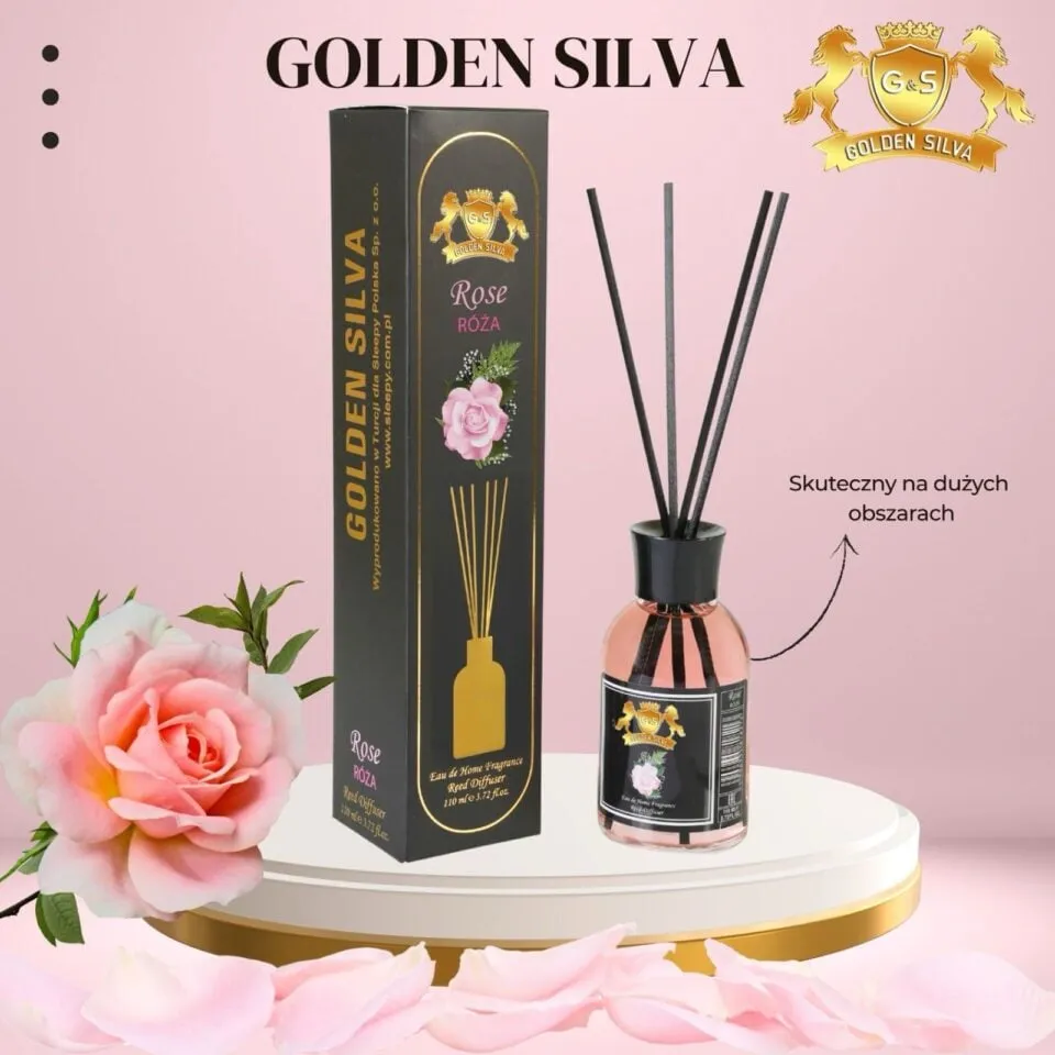 Golden Silva Zapach do Domu Róża z Patyczkami 110ml