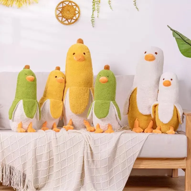 Maskotka Pluszowa 90cm Kaczka Banan Mix Kolorów