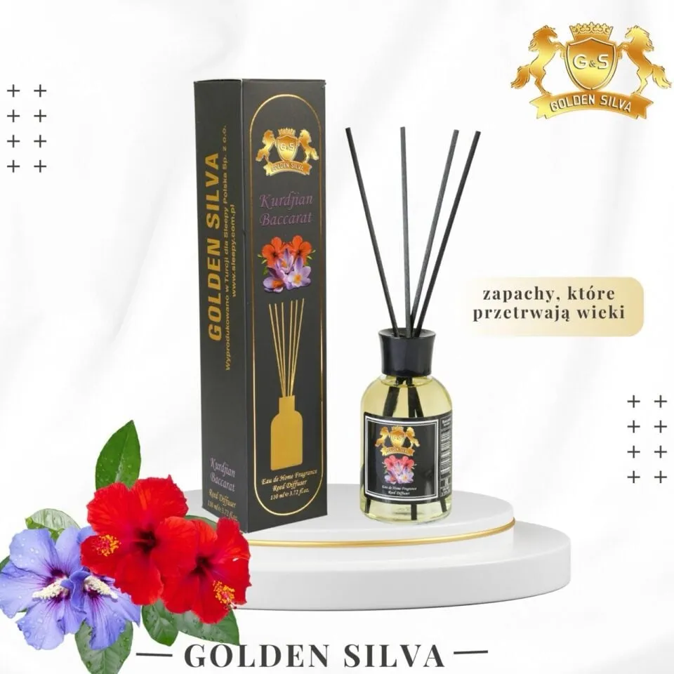 Golden Silva Zapach do domu z patyczkami 110ml Kurdjian Baccarat