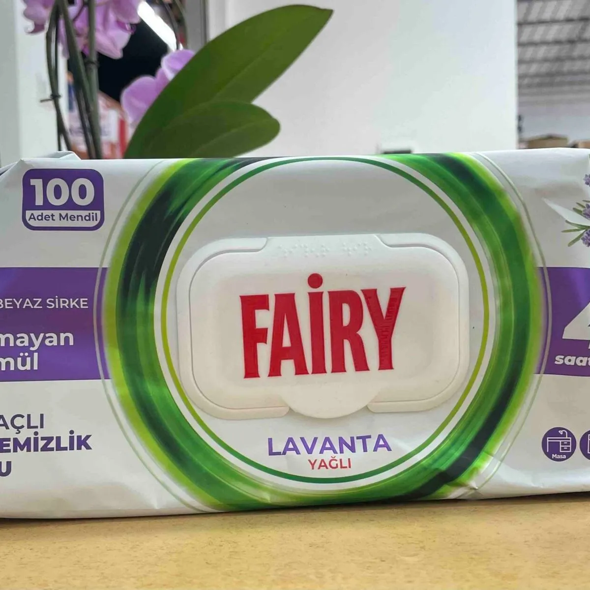 Chusteczki Mocy Fairy Lavanta 100 szt