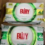 Chusteczki Moc Fairy Limon 100 szt + Kokos 100 szt