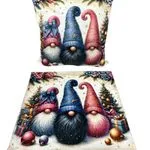 Poszewki Świąteczne z Gnomami 42/42cm