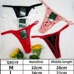 Stringi damskie Magnol Love M/L czarne białe czerwone różowe