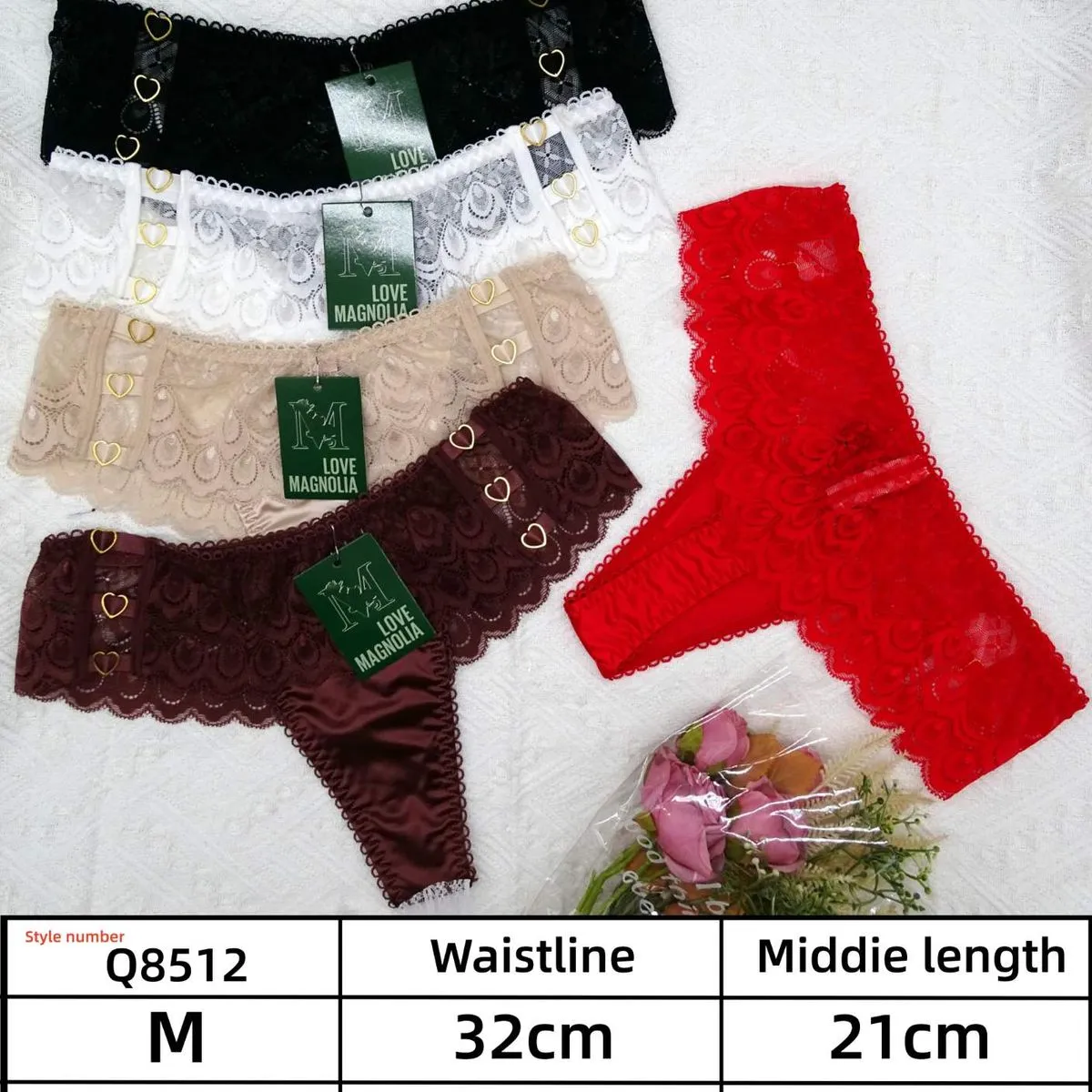 Stringi damskie Love Magnolia Q8512 M/L