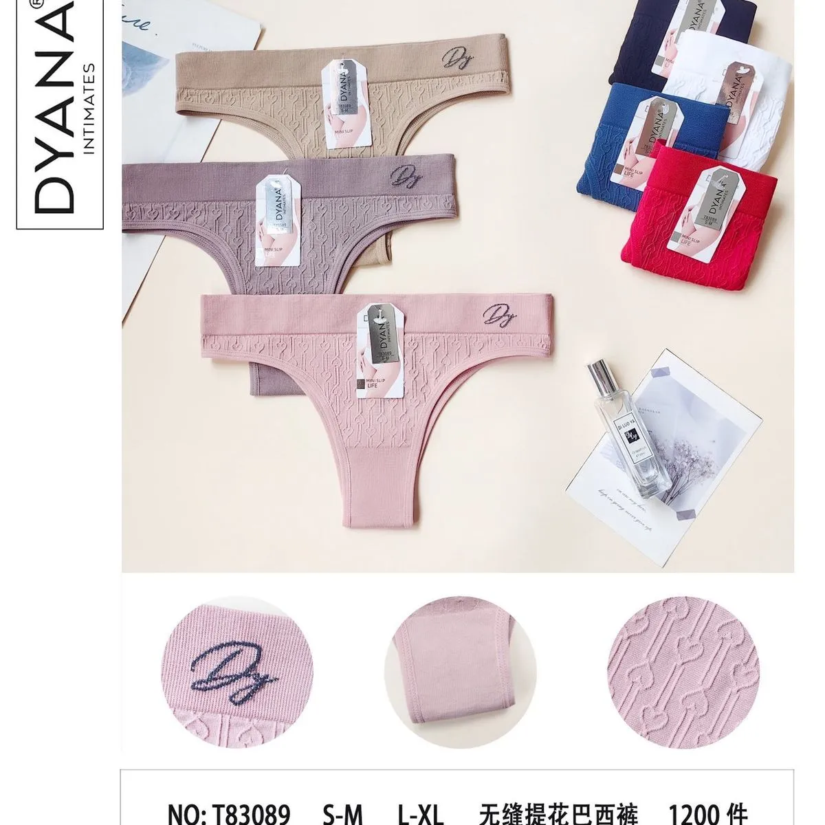 Majtki damskie DYNATES NO:T8308 S-M-L-XL