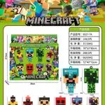 Zabawki Figurki Minecraft 8PCS 7-10cm
