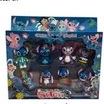 Zabawki Figurki Stitch 8PCS Zestaw