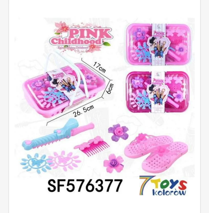 Zestaw zabawek do włosów Pink Childhood SF576377
