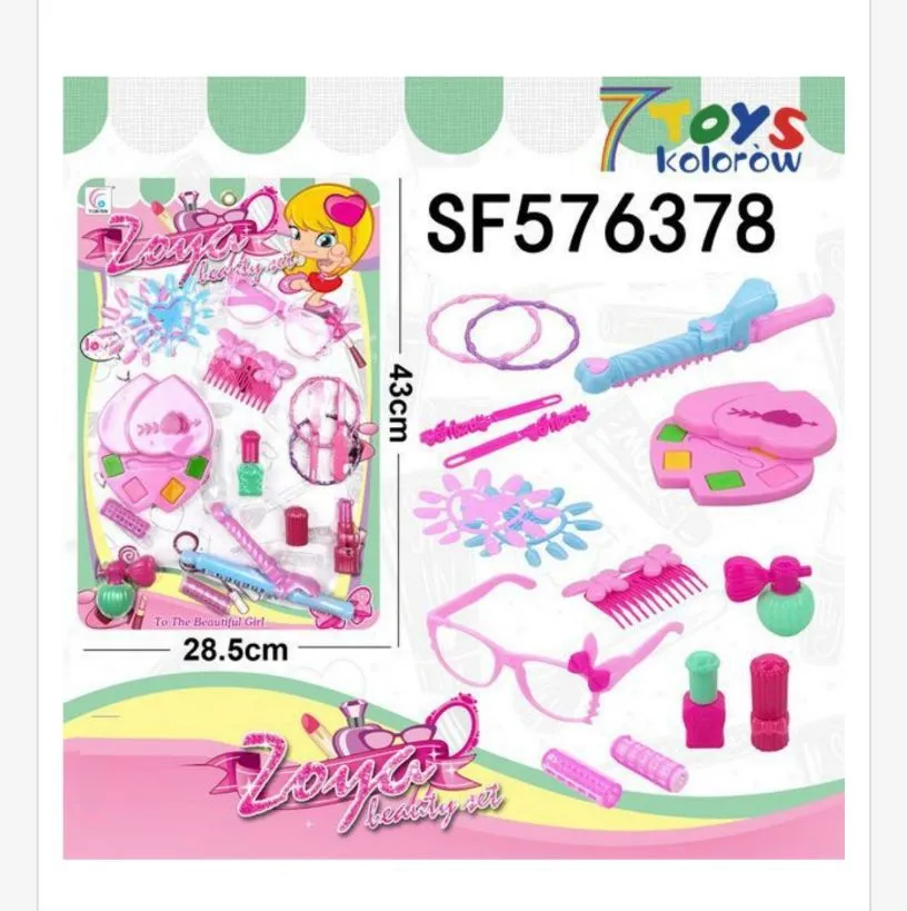 Zestaw Zabawki Lalki do Zabawy Kosmetyki SF576378