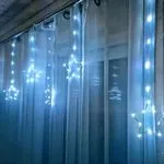 Lampki Girlanda 3m ze Gwiazdami na Prąd