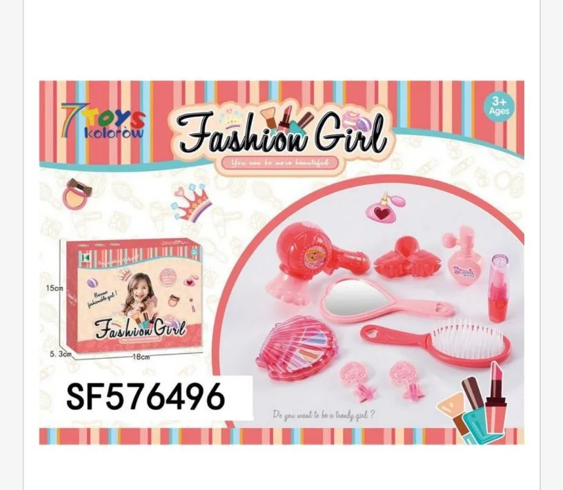 Zestaw zabawek Fashion Girl kosmetyczki 3+ SF57496