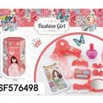 Zestaw zabawek Fashion Girl do makijażu i fryzury 18x9 cm