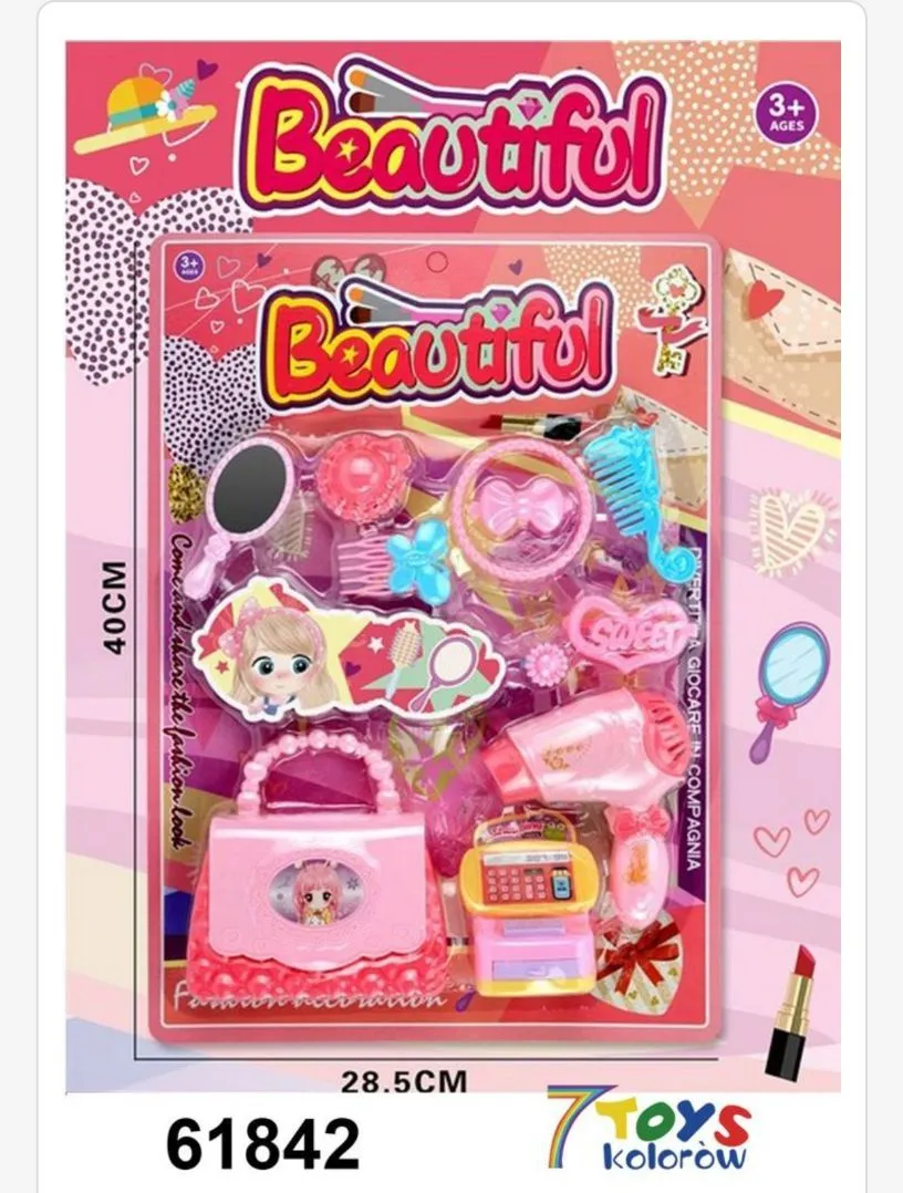Zestaw zabawek Beautifulful do makijażu 28,5 cm