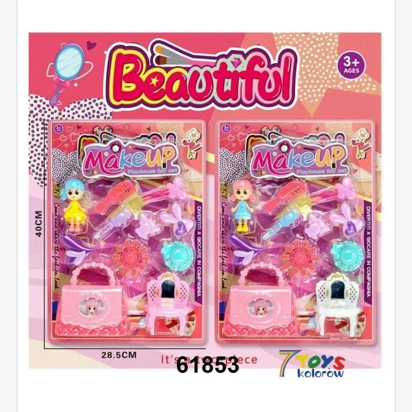 Zestaw zabawek do makijażu Beautifulful dla dzieci 3+