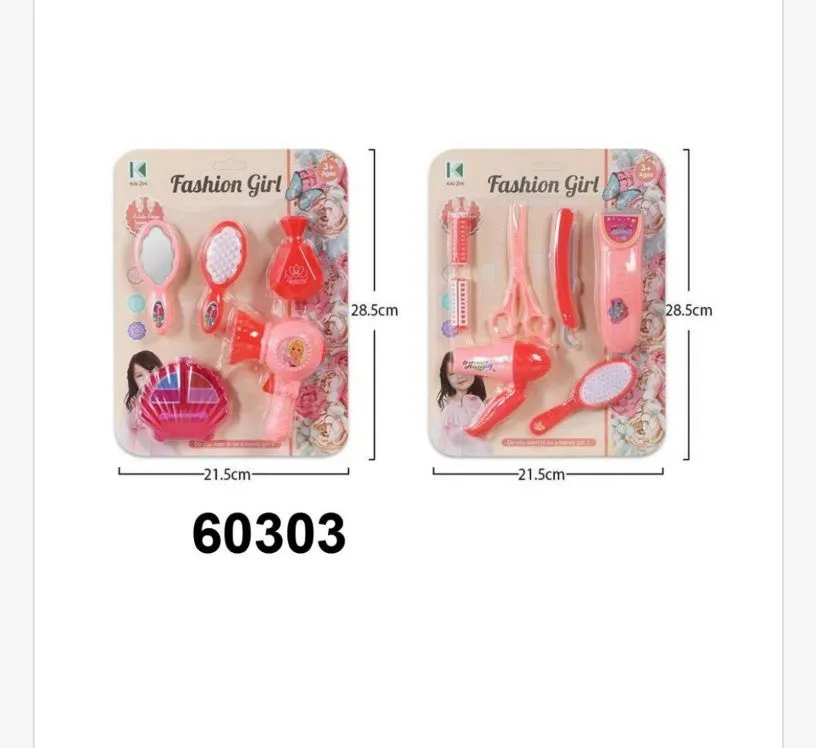 Zestaw zabawek Fashion Girl akcesoria do włosów 28,5 cm