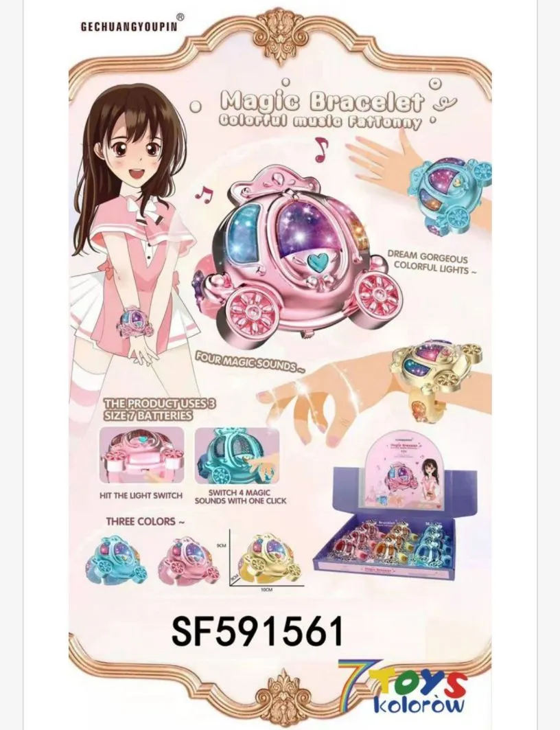 Zestaw Magiczne Bransoletki Zabawka z Dyńką SF59156