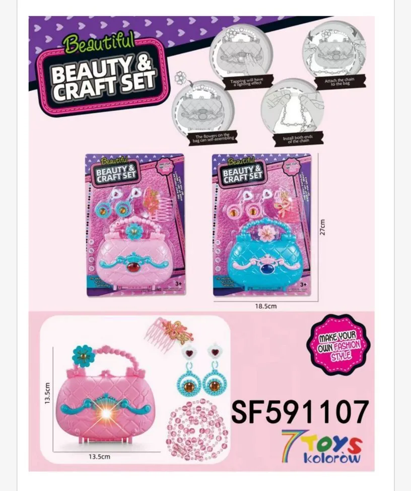 Zestaw Biżuterii dla Dzieci Beautiful Beauty Craft SF591107