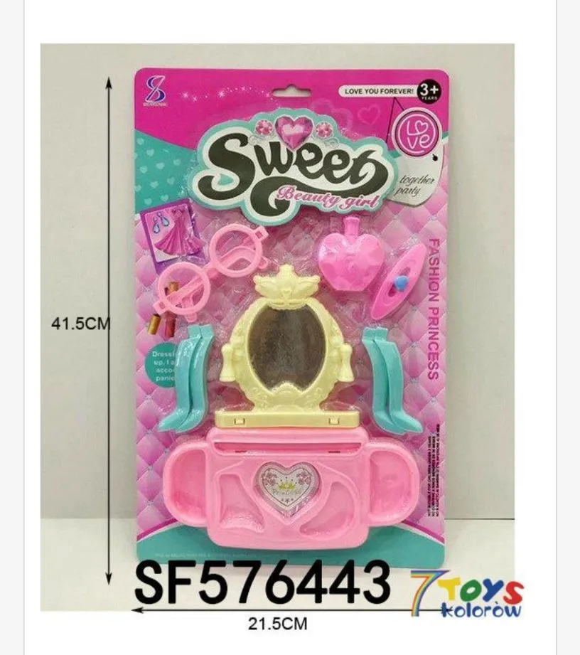 Zestaw zabawki Sweet Beauty Girl do makijażu SF5764443