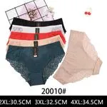 Majtki damskie koronkowe 2XL-4XL 200010#
