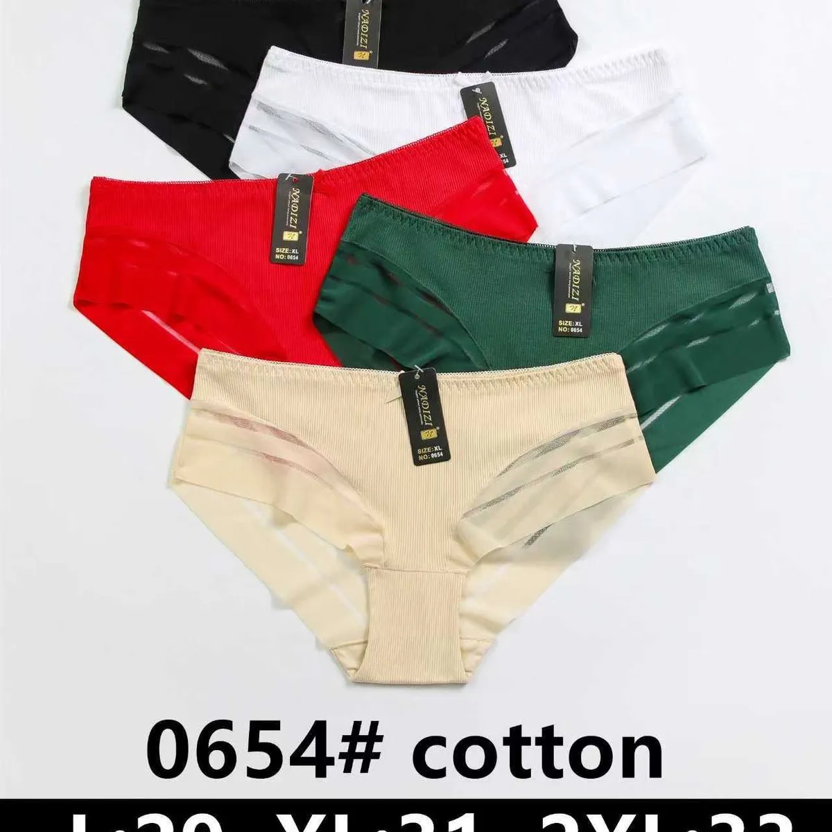 Majtki damskie bawełniane L-XXL 0654# 24szt/op