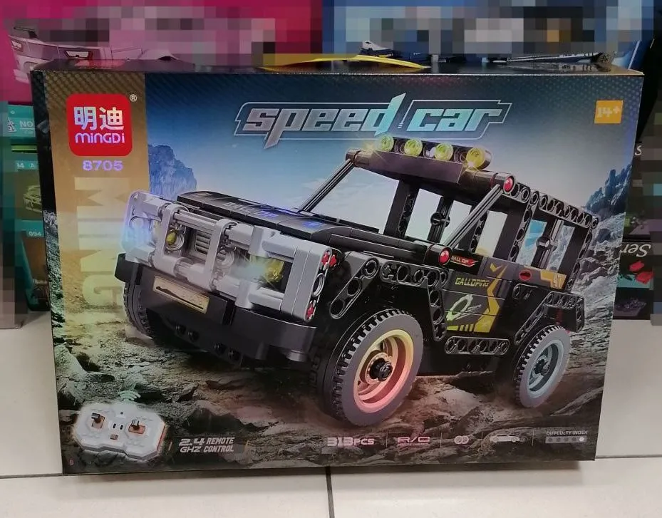 Klocki Mould King Speed Car 313PCS RC 87605